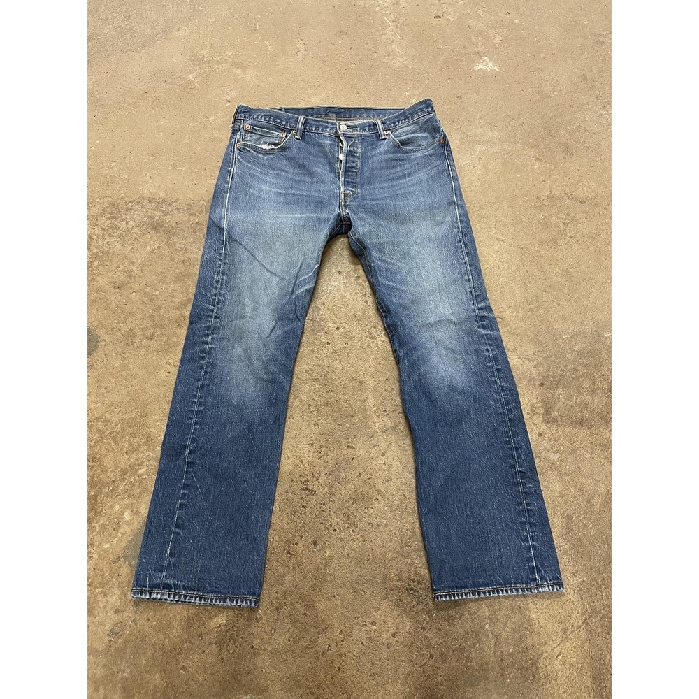 Levi's Slim Straight Men's Jeans in Faded Blue